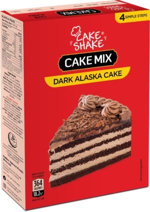 Cake Mix Dark Alaska Cake