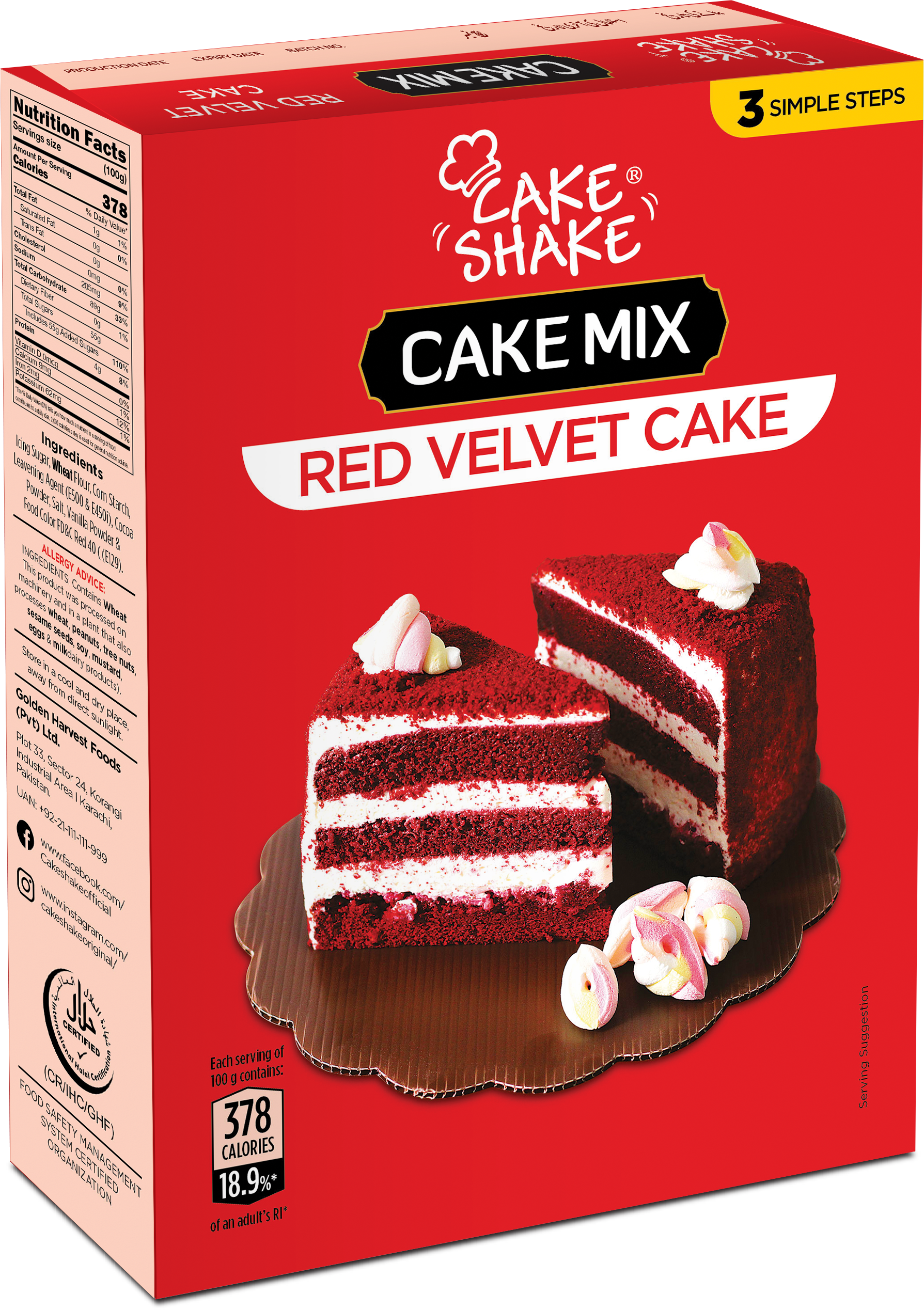 Cake Mix Red Velvet Cake